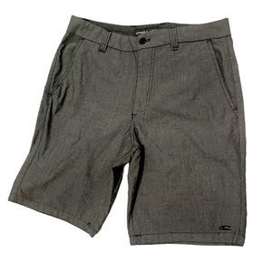 O’Neill Men’s 21” Flat Front Hybrid Shorts Size 32 in Heather Gray